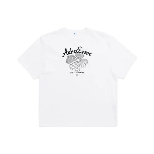 ADER ERROR T Shirt Unisex White