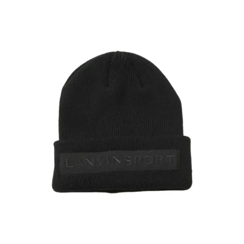 Lanvin Акрил Wool Beanies Унисекс Черный