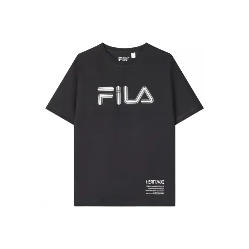 FILA Глубокий Черный Мужские Футболки