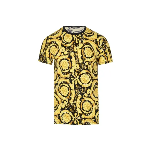 VERSACE Мужские Золотые T-рубашки