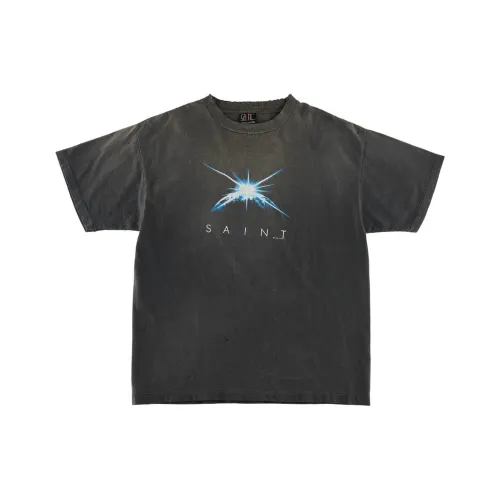 SAINT Mxxxxxx Черные Мужские T-Рубашки
