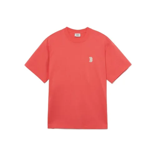 MLB Розово-красные Унисекс Футболки