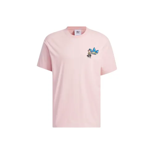 Adidas Originals Monkey Kingdom T-Shirt Унисекс Miracle Purple Pink