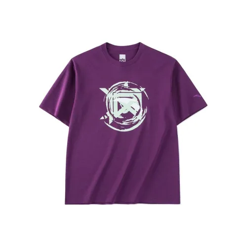 Anta Majestic Фиолетовый Унисекс Футболка