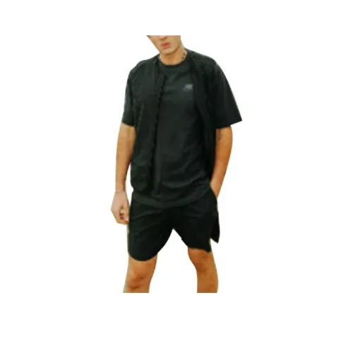 New Balance New Balance SS23 Head Outside Series Черная Унисекс Футболка