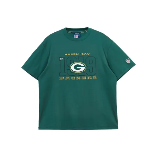 JACK&JONES E59 Сосновый зеленый Унисекс T Рубашки