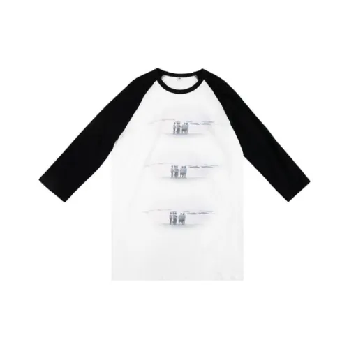 Crying Center Черная/Белая Унисекс Футболка