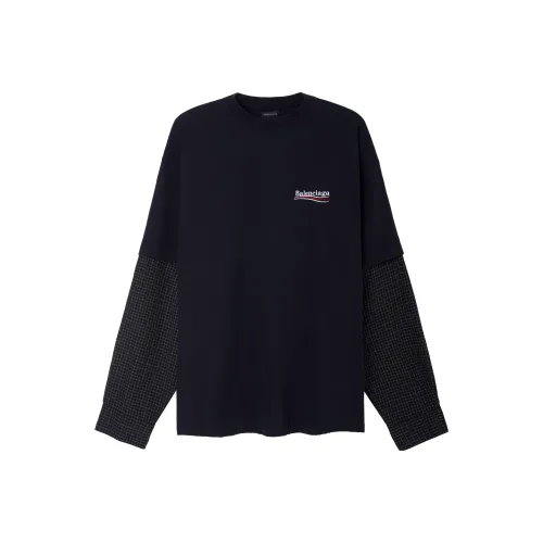 Balenciaga SS23 T-Shirt Loose Fit Unisex Black Баленсиага SS23 T-Shirt Свободный крой Унисекс Черный