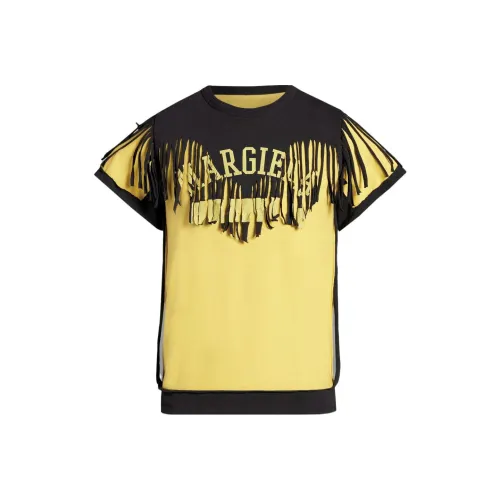 Maison Margiela x Maison Margiela X PENDLETON FW23 T-Shirt Unisex Желтый Черный