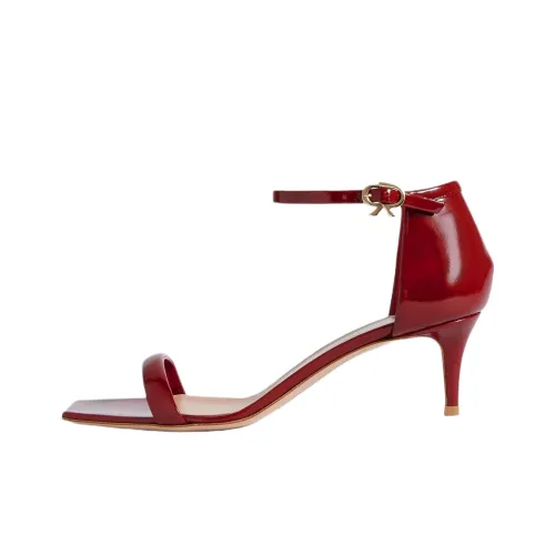 GIANVITO ROSSI NUIT One Ремешок Сандалии 5,5 см Женские Красные