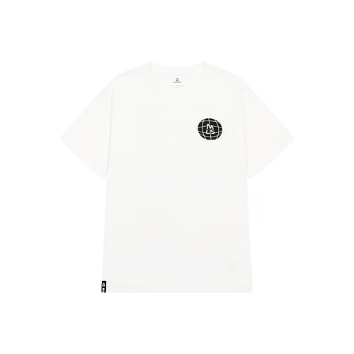 Magn Lens Белый Мужская T-Рубашка