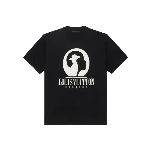 LOUIS VUITTON FW23 T-Shirt Мужской Темно-Серый