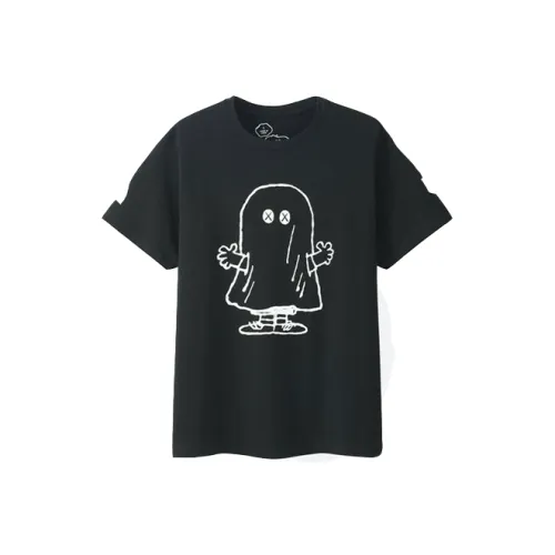 UNIQLO Черная унисекс футболка