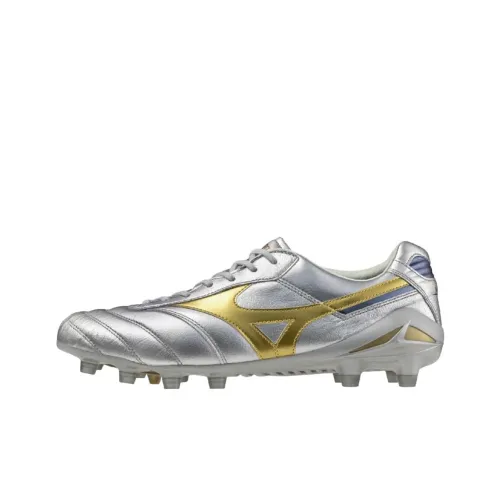 Mizuno Morelia DNA JAPAN Футбольные бутсы Низкие Серебряные Унисекс