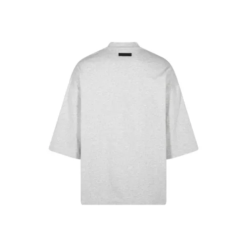 Fear of God Essentials SS24 Drop2 Football Tee T-Shirt Мужская Светлая Фотиния Серый Светлый Меланжевый GREY