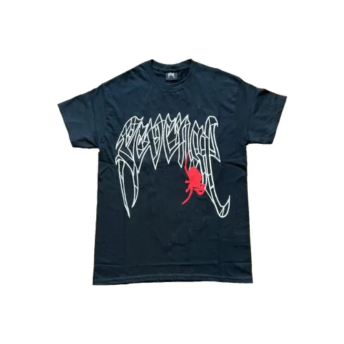 Revenge Темно-синие Мужские T-рубашки