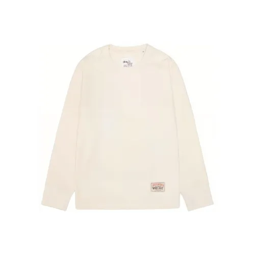 Stussy OUR LEGACY Collaboration Крем Унисекс T Рубашки