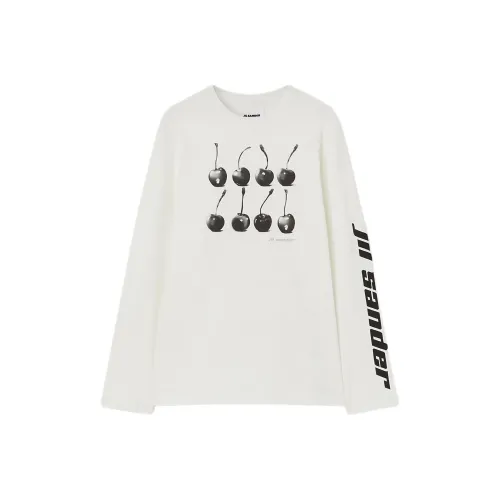 JIL SANDER Белая Мужская T-рубашка