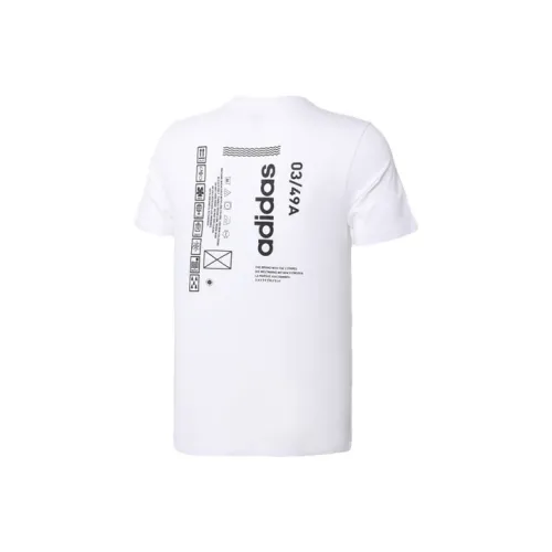 Adidas Белая Мужская Футболка