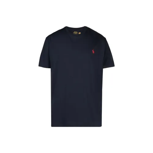 Polo Ralph Lauren SS23 T Рубашка Мужская Морской Синий