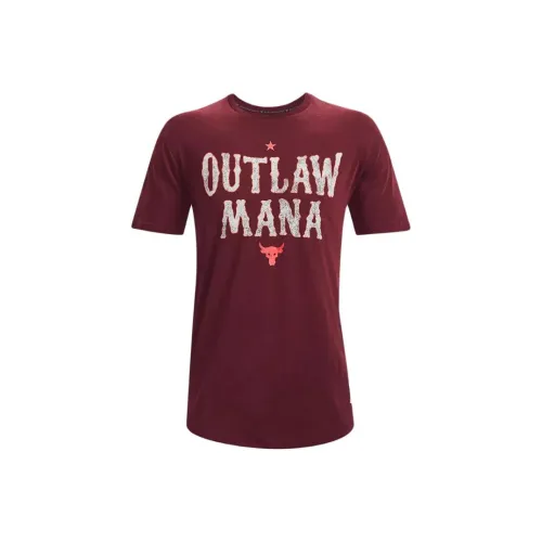 Under Armour T-Shirt Мужской Изюм Фиолетовый