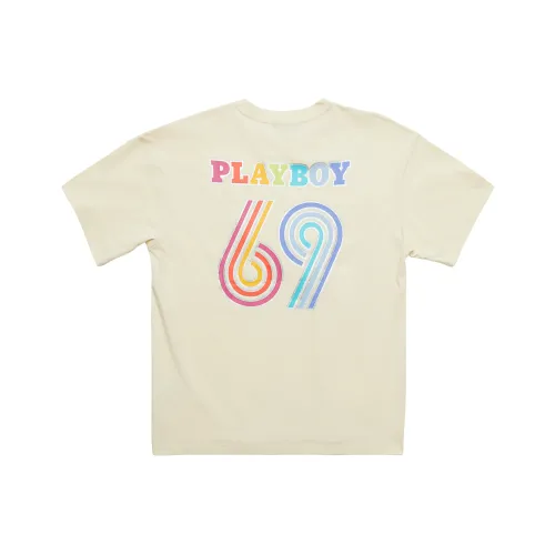 SSSAINT LOUIS SSSAINT LOUIS X Playboy Co Branded SERIES Белая Унисекс Рубашка