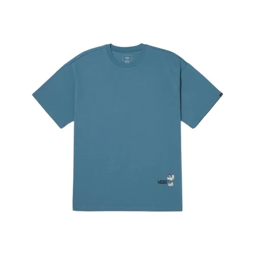 VANS CHICKEN WAFFLE T Рубашка Мужская Sapphire Каменный Синий