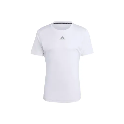 Adidas Hiit Белый Мужской T-Рубашка