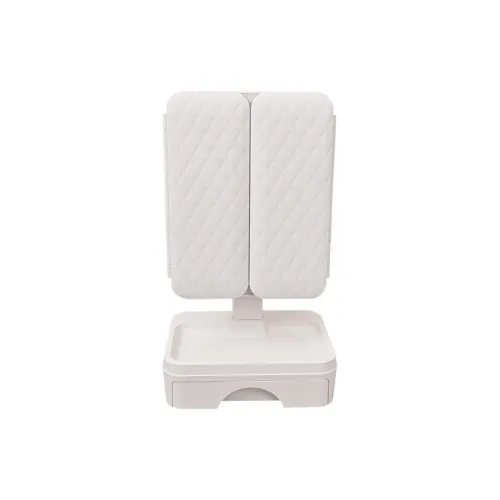 XIBI Настольный выдвижной зеркало для макияжа LED с подсветкой спальня портативный прочная коробка для хранения