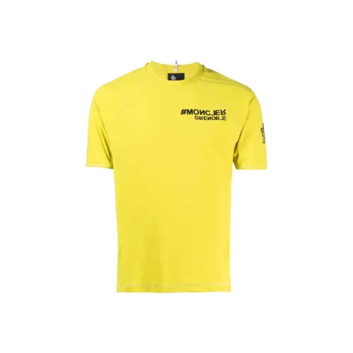 Moncler Grenoble Лимонно-желтые Мужские T-рубашки