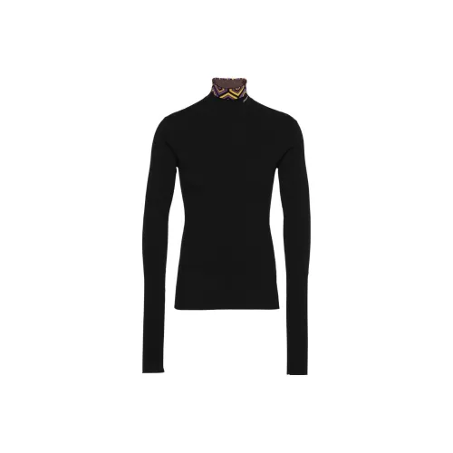 PRADA Мужские черные T-рубашки