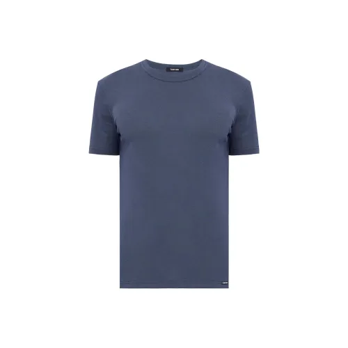 TOM FORD Мужская рубашка T синего цвета