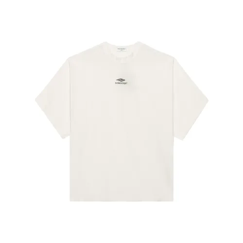 BALENCIAGA Белая Унисекс Футболка