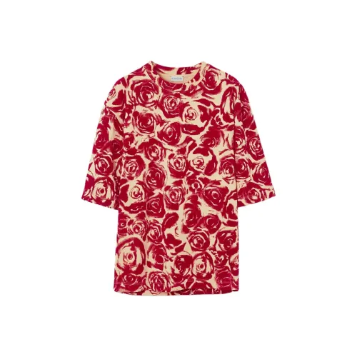 Burberry Red Men's T-Shirts Burberry Красные Мужские Футболки