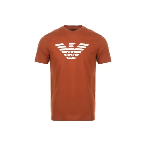 EMPORIO ARMANI T-рубашка мужская оранжевая