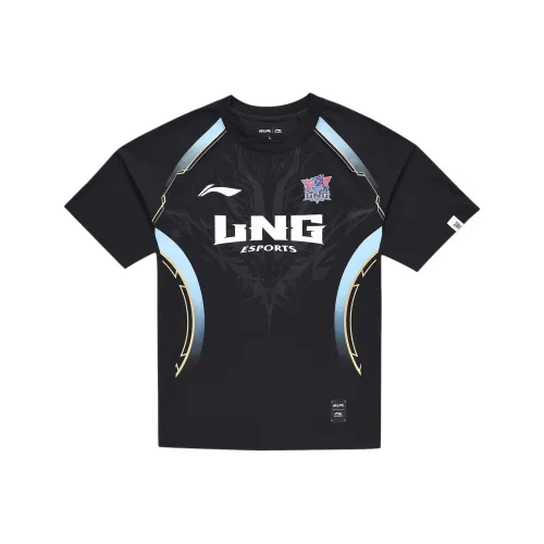 LINING Sports Life Collection Футболка Унисекс Черная