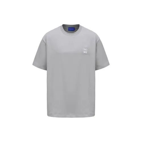 BLUEWARING Серый Унисекс Футболка