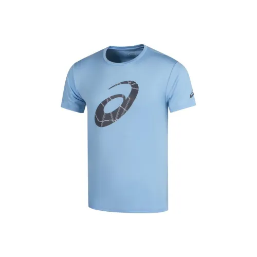 ASICS Синий Мужской Т-Рубашки