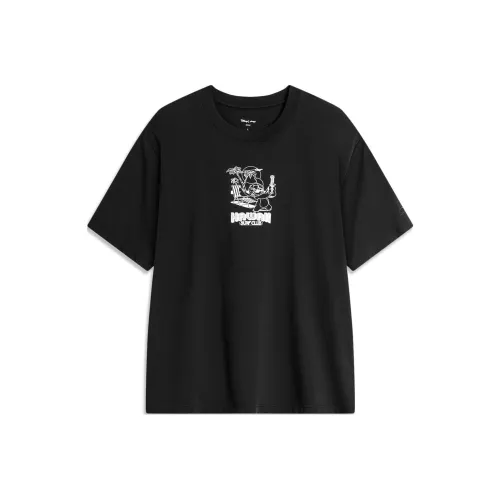 LiNing x Disney T-Shirt Мужской Черный