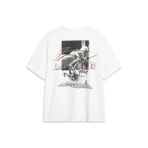 LINING Sports Trend Series T Рубашка Мужская Айвори