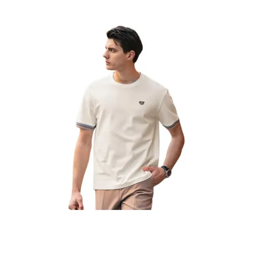 Mr.Bu Экрю Мужская T-рубашка