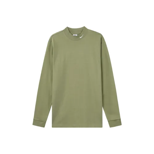 Nike Темно-зеленые Мужские T-рубашки