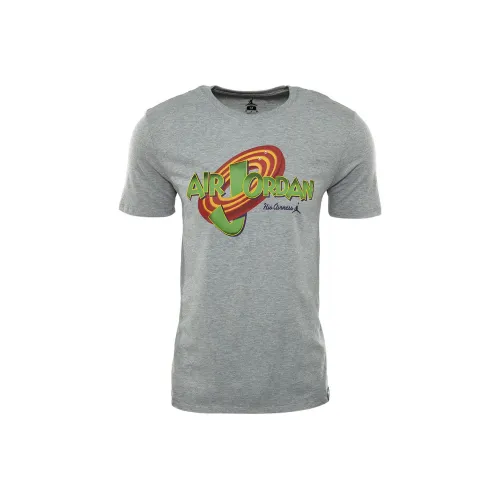 Jordan Air Джордан Серый Мужской T-Рубашки