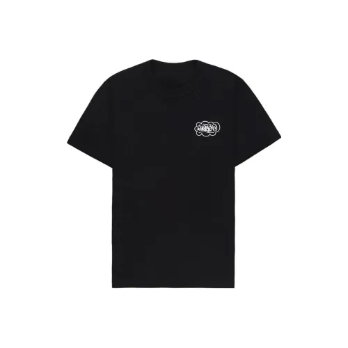 Sacai совместная черная мужская футболка