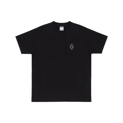 MARCELO BURLON Черный Серебряный Мужская T-Рубашка