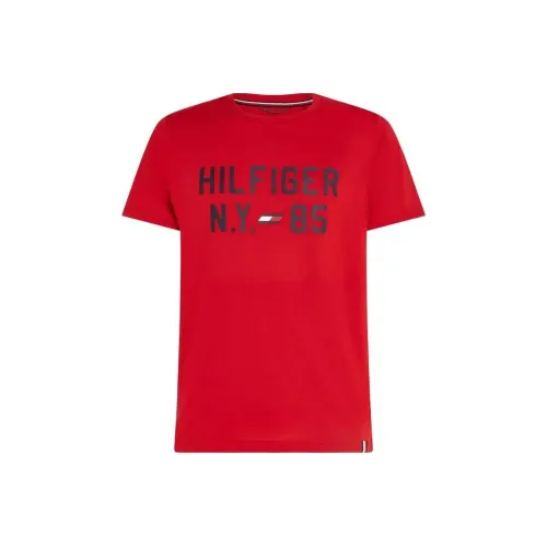 Tommy Hilfiger Camiseta Graphic Training Tee T Shirt Men's Red