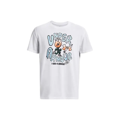 Under Armour T-Shirt Мужской Белый