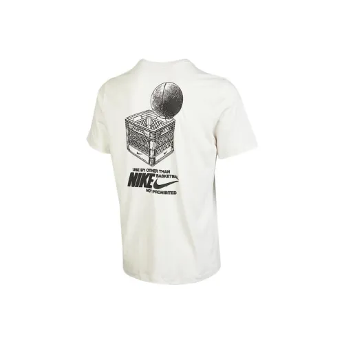 Nike Белый Мужской T-Shirt