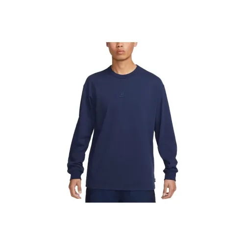 Nike Темно-синие мужские футболки T-Shirt