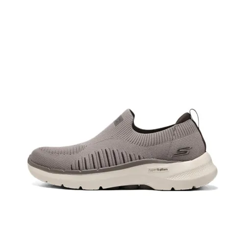 Skechers MEN'S GO WALK Амортизация Износостойкий Низкий Топ Casual Мужской Тауповый